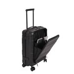 it luggage - Momentous| PP| Hardsided- Fashion Luggage | Cabin Trolley with Padded Laptop Section | 8 Wheel |Black with TSA Lock