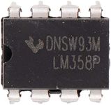 BOJACK LM358P Operational Amplifier IC LM358N LM358 DIP-8 Dual Operational Amplifier(Pack of 50 pcs)