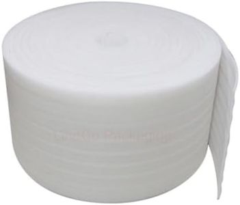 Foam Wrap Roll 1mm Thickness 200mm Wide x 100M Meter Roll Polyethylene Foam Cushioning Roll