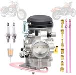 CV40 Carburetor Replacement for Harley Davidson Sportster 1200 XLH1200 Sportster 883 XL883 1998-2016 / Softail 1988-2017 / Dyna FXR FXD 1988-2016 / Touring 1988-2016 27490-04