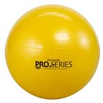 THERABAND Exercise Ball, 75 cm Professional Stability Ball for Core Strength, Balance & Posture Training, Slow Deflate Fitness Ball for Yoga, Pilates & Rehab