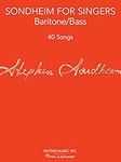 Sondheim For Singers: Baritone/Bass: 40 Songs