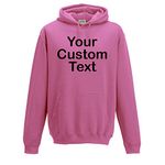 Star and Stripes Custom CFPINK personalised Hooded Sweatshirts, KIDS custom hoodie 12-13 years