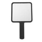 FRCOLOR Hand Mirror, Handheld Cosmetic Mirror with Handle Hairdressers Handheld Mirror Portable Vanity Mirror for Salon Travel Home