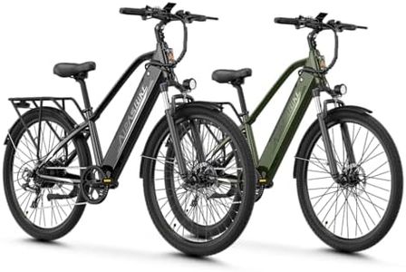 Aipas C1/C2 Electric Bike for Adults, 1100W Peak Motor, 62-Mile Range Ebike