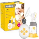 New Medela Solo Breast Pump – lightweight and easy to use single electric breast pump with Flex shields, providing more comfort and expressing more milk