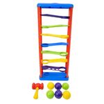 TOYTALES Hammer Ball Toys, Interactive Pounding Game for Early Development with 6 Colorful Balls, Ideal Toy for 1 Year Old Boys & Girls, Engaging Fun for Baby, Kids & Toddlers