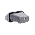 TRUE MODS Gray LED License Plate Boat Trailer Light [Surface Mount] [DOT FMVSS 108] [SAE L] [Waterproof] [12V DC] Universal Submersible Tag Lamp for Auto Work Utility Flatbed Dump Box Semi Truck RV