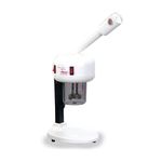 Asbah Professional MINI 2-in-1 (Facial + Ozone) Steamer | Tabletop Variant | 750W Quick Heat | 360° Swivel Steam Head | Condensation-Proof Design | NABL Accredited UVC Processed Ozonized Steaming