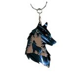 Ycchensying Unique Wolf Keychains f