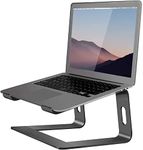 Orionstar Laptop Stand Aluminum Laptop Riser Compatible with Apple Mac MacBook Air Pro 10 to 15.6 Inch Notebook Computer, Ergonomic Elevator Holder, Black