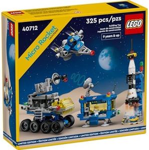 Lego® 40712 Micro Starter Ramp Classic Space Limited Edition Astronaut Space Set 325 Pieces