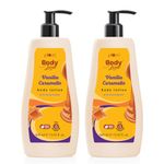 Plum Bodylovin' Vanilla Caramello Body Lotion|Cocoa Butter & Vitamin B5 For Deep Moisturization|Non-Greasy|Soft & Glowing Skin|For Dry To Very Dry Skin|Warm & Cozy Vanilla Fragrance,400 Ml(Pack Of 2)
