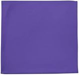 Handkerchiefs 6 Pack Premium Cotton Classic Pocket Squares (Purple)