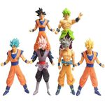 Dragon Ball Z Action Figure Goku Action Figure 18 cm (Set of 6)
