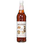 Monin Salted Caramel Syrup Syrups and Cordials, 1L, Single