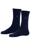 Tommy Hilfiger Mens Classic CLSSC SOCK, Navy, 9-11 UK