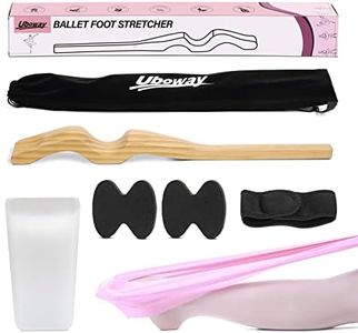 UBOWAY Ballet Foot Stretcher Set Original Pine Dance Feet Arch Enhancer for Dancer Gymnastics Yoga People