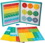 Magnetic Fraction Tiles Book Kit, F