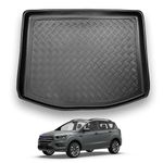 Nomad Boot Liner Compatible with Ford Kuga 2013-2020 Recyclable Plastic (PE) Tailored Fit Car Floor Mat Protector Guard Tray Black Custom Fitted Accessory Dog Friendly Waterproof with Raised Edges