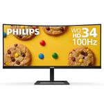 Philips Computer Curved Monitor 34" 3440 x 1440 (346E2CUAE)