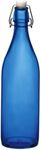 Bormioli Rocco Giara Bottle, 33.75-Ounce, Blue