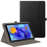 Fintie Universal Case for 9 10 10.1 inch Tablet - [Hands Free] Multi-Angle Viewing Stand Cover with Pocket for TCL, REVVL Tab 5G, UMIDIGI, ZZB, TECLAST and More 9" - 10.5" Tablet, Black