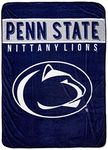 Northwest NCAA Penn State Nittany Lions Raschel Throw Blanket, 60" x 80", Basic