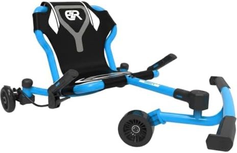 EzyRoller Drifter X Ride On Toy for Kids, Ages 4-12, Up to 154 lbs - Blue