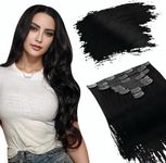 Ugeat Clip in Hair Extensions Human