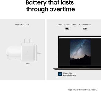 Samsung Galaxy Book3 15" Wi-Fi Laptop – i5, 8GB RAM, 256GB, Graphite