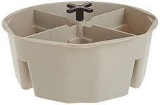 Custom Leathercraft 1154 4" High, Full-Round Bucket Tray