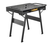 Stanley FatMax foldable workbench (loadable up to 455kg, with metal legs for maximum stability, large work surface, with practical handle, for quick assembly) FMST1-75672