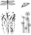 Healifty Clear Butterfly Stamps Sil