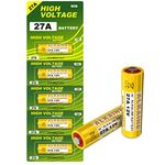 5PCS 27A 12V Alkaline Batteries V27A LR27A MN27 L828 A27 12V Battery Pack of 5