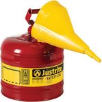 Justrite 2 Gallon Type I Red Safety