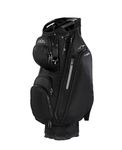 Sun Mountain Men's C100 Lightweight Cart Golf Bag 14-Way - 13 Pockets, Single Strap System, Push-Electric-Riding Cart Compatible Compression Base, 2026 Model - Black