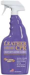 Leather CPR Heavy Duty Leather Cleaner 22oz, Car Leather CPR Cleaner and Conditioner Companion for Heavily Soiled Car Seats, Couches, Purses, Boots, Saddles, Purses & Shoes