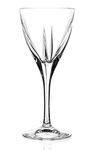 RCR Cristalleria Italiana Fusion Goblet Luxury Crystal Red Wine Glass - Set of 6 (250 ml,Italy Made)