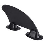 Kayak Propeller Fin,Sevylor Kayak Spares,Inflatable Kayak Fin Replacement,Kayak Skeg Tracking Fin Integral Fin Mounting Points Black Watershed Board Kayak Boats Canoe Accessories