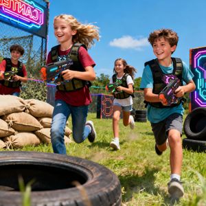 VATOS Rechargeable Laser Tag Set – Multiplayer Infrared Blasters