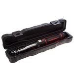 Norbar 15012 10 - 50 Nm 3/8-Inch Pro 50 Adjustable Reversible Automotive Drive Torque Wrench - Black/red