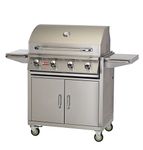 Bull Outdoor Products 87001 Lonestar Select Liquid Propane Grill on Cart