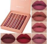 BEININA Handaiyan Waterproof Matte Lipstick Set For Women| Handaiyan 6 Pcs Lipstick Combo Pack For Women| Long Lasting Lipsticks Combo Set|Liquid Lipsticks Set