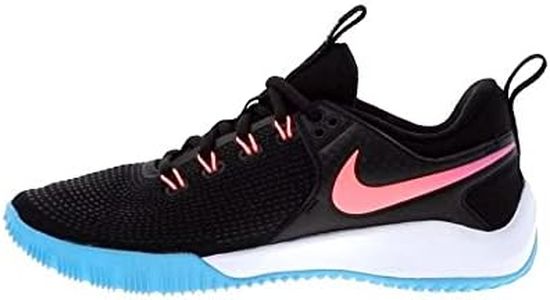 Nike Air Zoom HyperAce 2 SE Men's Volleyball Shoes (DM8199-064, Black/Sunset Pulse/Lagoon Pulse/Multi-Color) Size 7.5