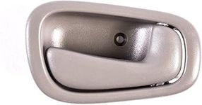 Dependable Direct Replacement Front Left Driver Side Gray Door Handle for 1998-2002 Toyota Corolla TO1352165 (1998, 2000, 2001, 2002)