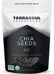 Terrasoul Superfoods Organic Black Chia Seeds, 2.5 Pounds, Nutrient-Packed Superfood for Energy, Puddings, Smoothies, and Baking