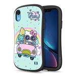 iFace x Sanrio First Class Series iPhone XR Case – Cute Dual Layer Hybrid Shockproof Protective Cover [Drop Tested] - Hello Kitty (Driving - Mint)