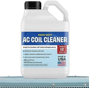 Maplefield Heavy-Duty AC Coil Cleaner - 1 Gallon - Unleashes AC Performance & Efficiency - Ultra Concentrated Solution for Outdoor Units & Evaporators - No-Rinse Formula (Makes 12 Gallons)