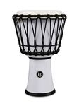 Latin Percussion Djembe, White, 7-inch (LP1607WH)